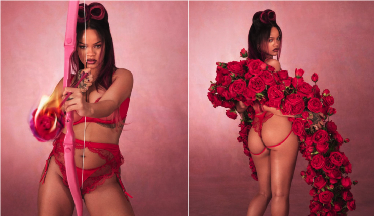 Rihanna lança nova coleção de lingerie para o Valentine’s Day