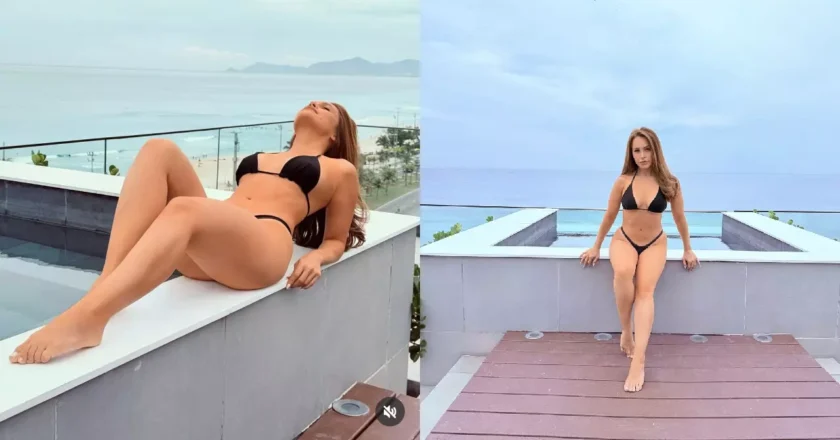 Carla Diaz curte sol e renova bronzeado no Rio de Janeiro ao retornar à cidade