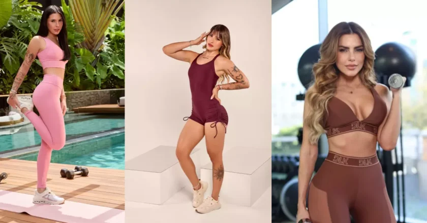 Estilo em movimento: Ana Castela, Agatha Sá e Erika Schneider mostram como se exercitar com glamour
