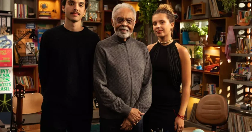 Tiny Desk Brasil inicia o ano de 2026 com show de Gilberto Gil, Flor e Bento