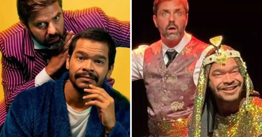 Fábio Rabin e José Trassi festejam o êxito de “Nova Comédia” em São Paulo
