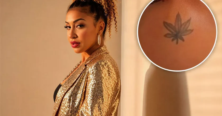 Influencer revela que tatuagem de folha de maconha serve como “filtro” para afastar homens tradicionais
