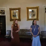 Marina Ruy Barbosa explora Museu Casa de Rui Barbosa e se integra a iniciativas do centenário
