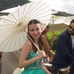 Ana Tasca, aos 13 anos, usa suas férias em Portugal como fonte de inspiração para criar novos conteúdos