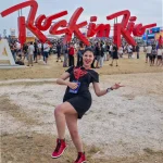Dillyene Santana se destaca com visuais deslumbrantes na cobertura do Rock in Rio Lisboa 2026