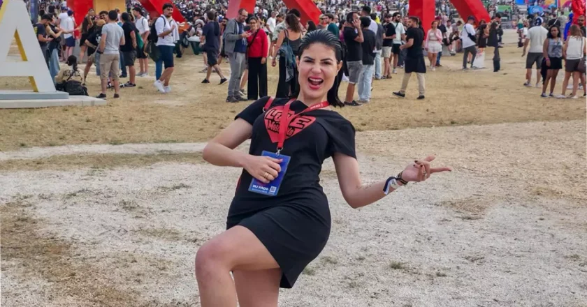 Dillyene Santana se destaca com visuais deslumbrantes na cobertura do Rock in Rio Lisboa 2026