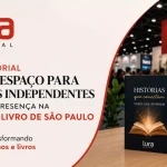Lura Editorial fortalece apoio a escritores independentes e marca presença na Bienal do Livro de São Paulo
