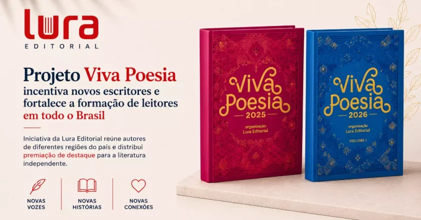 Iniciativa Viva Poesia apoia a nova geração de autores e promove a leitura em todo o país