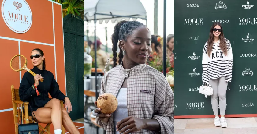 Celebridades como Mari Gonzalez, Clara Moneke e Lele Burnier marcam presença na terceira edição do Vogue Sport Club